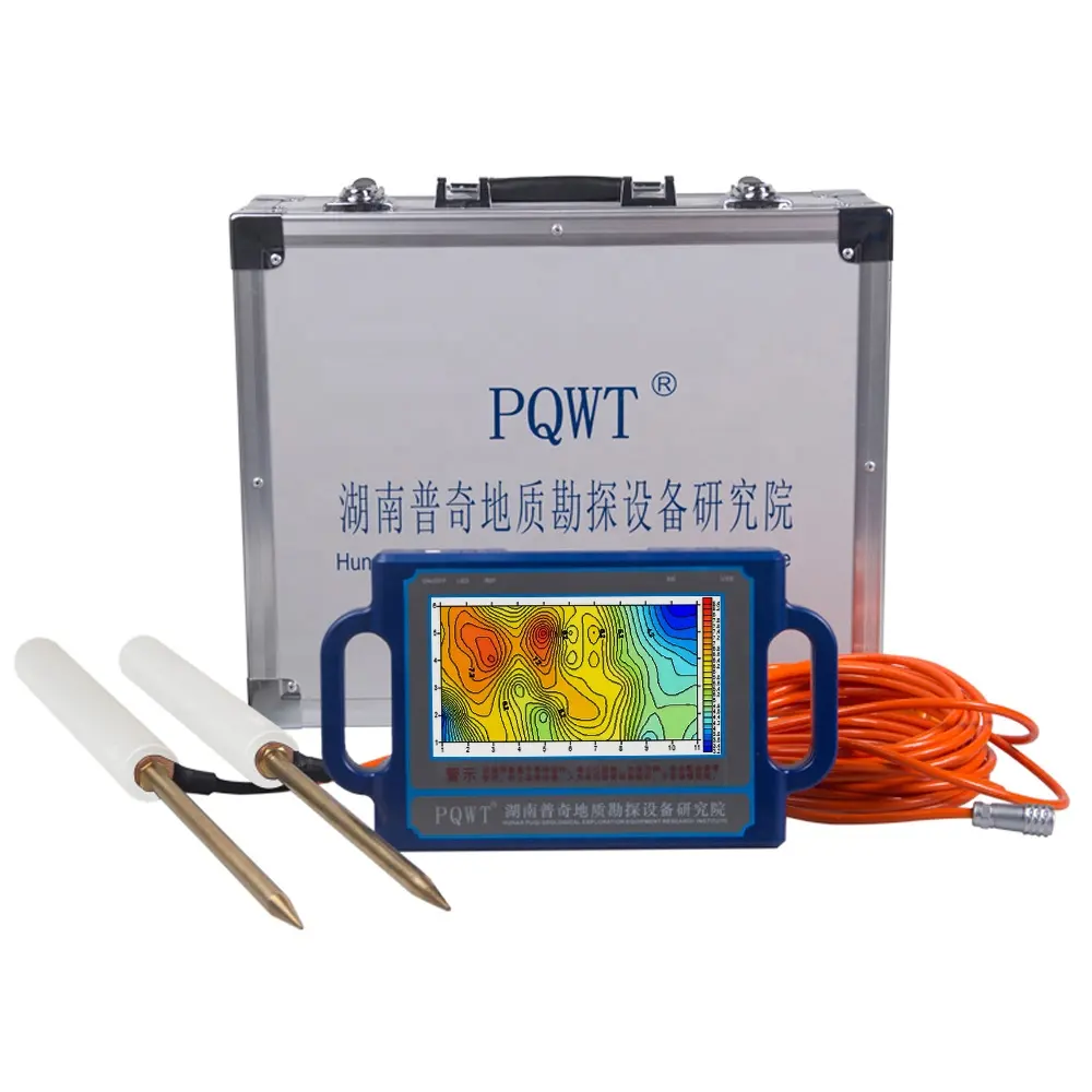 PQWT-S500 test equipment geophysical equipment suppliers well logging underground metal detector machine Driller Deep Borehole D