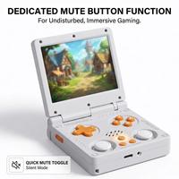 Console de jeu portable rétro RS-16 Flip avec écran IPS de 3,5 pouces, RK3326, prend en charge le Wifi, Linux Open Source, consoles de jeu de poche portables