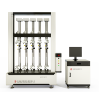 Sistema de Prueba de Membranas Impermeables Multiestación/Máquina de Prueba de Tensión de Plástico/Equipo de Prueba de Resistencia a la Tracción