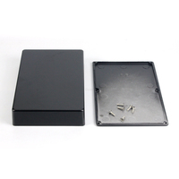 Casing Pedal Gitar Aluminium 1590DD, Kotak Stomp Box, Enclosure Efek, Belum Dicat, 7.40" X 4.70" X 2.20"
