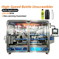 Désaggrègeur de bouteilles automatique 6000-12000 BPH anti-blocage pour bouteilles rondes 20-100 mm, trieuse de bouteilles automatique, machine de tri haute vitesse