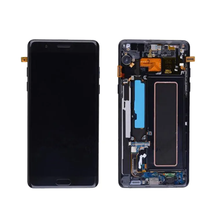 Wholesale For Samsung Note 7 Fe Screen Replacement With Frame,Combo For Samsung Note 7 Fan Edition Display Lcd Screen