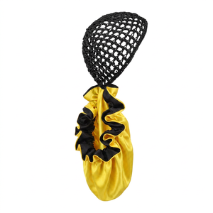 Bonnet <span class=keywords><strong>de</strong></span> <span class=keywords><strong>nuit</strong></span> 2-en-1 en satin et résille, bonnet <span class=keywords><strong>de</strong></span> sommeil en satin <span class=keywords><strong>de</strong></span> luxe double couche, protecteur <span class=keywords><strong>de</strong></span> tresses, bonnet <span class=keywords><strong>de</strong></span> <span class=keywords><strong>nuit</strong></span> en satin <span class=keywords><strong>pour</strong></span> <span class=keywords><strong>cheveux</strong></span> longs - Product Image 4