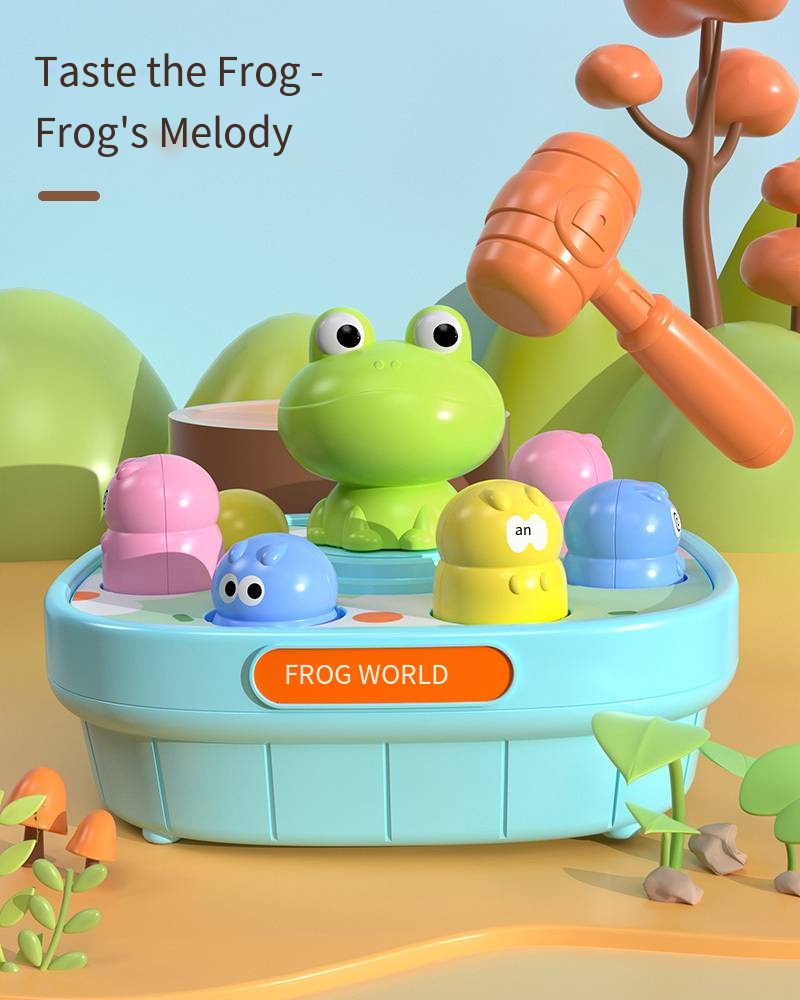 En boîte couleur grenouille