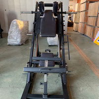 Appareil de fitness commercial à charge libre pour la musculation des jambes : Machine combinée Leg Press et Hack Squat