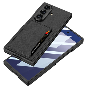 เคสโทรศัพท์แบบใส่การ์ด เหมาะสำหรับโทรศัพท์พับได้ ZFold7 พร้อมฟิล์มในตัว สำหรับหน้าจอพับได้ บางเฉียบ ใส่การ์ดได้ - Product Image 5