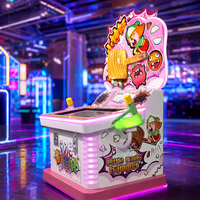 Machine d'arcade Little Magic Hammer pour un joueur avec écran LCD de 32 pouces et cabinet LED pour les centres de divertissement familial