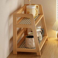 Étagère double couche pour le rangement de bureau Étagère de présentation pour la décoration de la maison 2 étages pour le comptoir de la maison Cuisine Bureau Bureau