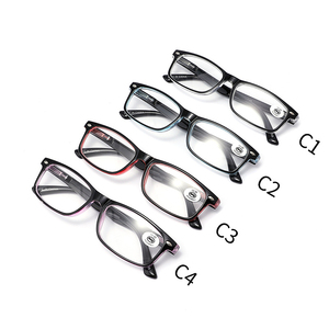 Lunettes de lecture unisexes simples rectangle classique <span class=keywords><strong>rivet</strong></span> déco lunettes de lecture hommes - Product Image 6