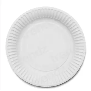100/200Pcs 6inch Dessert Plates 100% Compostable Heavy-Duty Paper Plates  Eco-Friendly Small Disposable Plates for Party Dinner - AliExpress