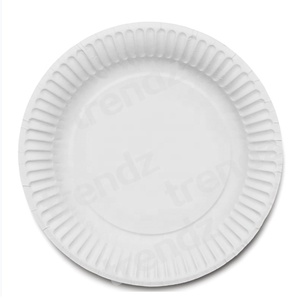 100% Compostable Heavy-Duty Plates Eco-Friendly Disposable Sugarcane biodegradable disposable paper plates