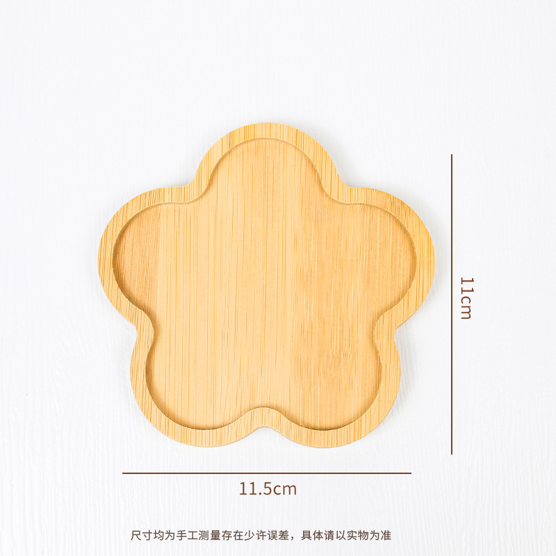 flower shaped coaster