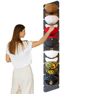 Venta caliente de fábrica organizador de sombreros para el hogar puerta trasera diseño moderno sombrero tienda organizador de sombreros de vaquero - Product Image 5