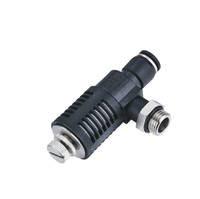Nouvelle vanne de régulation de débit d'air, connecteur de tuyau, raccord pneumatique rapide pour les industries de la restauration et des imprimeries