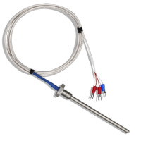 Capteur de température PT100 PT1000 RTD, thermomètre à résistance en platine à 3 fils pour la fabrication d'appareils électroménagers et l'équipement de cuisine