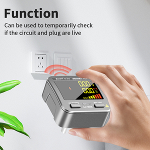 Testeur de Prise Intelligent ZT-E10 avec Grand Écran – Mesure la Tension CA, Facile à Utiliser, Assure la Sécurité Électrique - Product Image 6