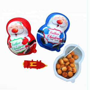 Huevo <span class=keywords><strong>de</strong></span> <span class=keywords><strong>Chocolate</strong></span> Sorpresa con Forma <span class=keywords><strong>de</strong></span> Santa Claus, 20g, Envuelto Individualmente, con Juguete, Venta al Por Mayor - Product Image 3