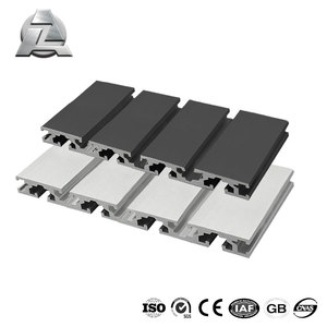 Mesa de máquina CNC personalizada plata anodizada 15180 Tslot estructural 200 <span class=keywords><strong>mm</strong></span> perfil de extrusión <span class=keywords><strong>aluminio</strong></span> T ranura Panel <span class=keywords><strong>placa</strong></span> - Product Image 6