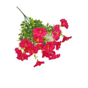 Fleur artificielle <span class=keywords><strong>trompette</strong></span> de l'Équateur (Eucalyptus Morning Glory) pour aménagement paysager, en plastique/soie, pour extérieur et cour, pour l'exportation - Product Image 6