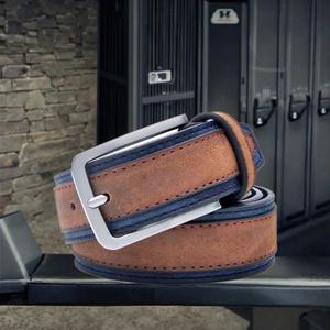 Fajas Reductoras de Cintura Ajustables de Cuero PU para Hombre, Suministro de Fábrica, Soporte Lumbar Casual, Venta al por Mayor - Product Image 1