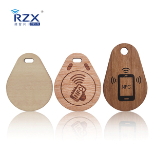 Thẻ Chip RFID Bằng Gỗ Chống Nước RFID NFC Chìa Khóa Gỗ Sinh Thái Để Kiểm Soát Ra Vào - Product Image 3