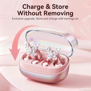 Auriculares Inalámbricos con Clip I121Pro 2025 Nuevos de Fábrica OEM 5.3 con Diseño de Joyería, Ideales <span class=keywords><strong>para</strong></span> Belleza, TWS - Product Image 2