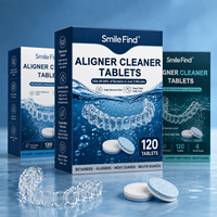 Tablet Pembersih Gigi Tiruan Smile Find Harga Pabrik Grosir, Pembersih Retainer Profesional 99.9% Bakteri