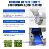 Keuken Dicer Fruit Snijmachine Elektrische Plantaardige Chopper Cutter Shredder Multifunctionele Groentesnijder Slicer Machine