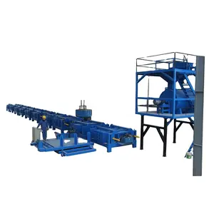 Factory Forming Cost Semi Automatic Wall Panel Prestressed Concrete Machine Cement Brick Wall Panels Machine With Low Price