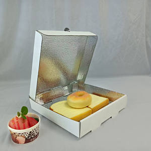 Sp3438 Customizável Eco-Friendly Grande Ondulado Pizza Caixa Matte Finish Papelão Impressão Offset Preço de Fábrica Grátis para Meias - Product Image 2