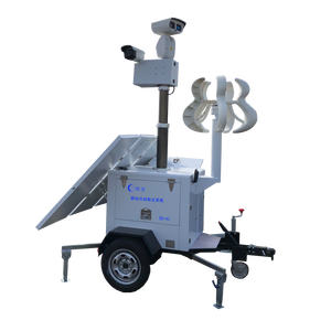 OK-PRO7 di động CCTV Camera giám sát giải pháp không thấm nước năng lượng mặt trời cctv Trailer - Product Image 5