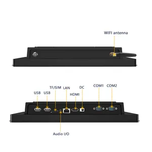 19 inç kapasitif açık çerçeve IP65 su geçirmez ekran açık çerçeve endüstriyel tablet bilgisayar paneli PC
