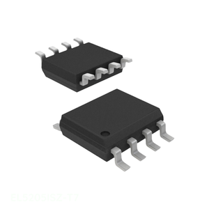 Chip de canal del fabricante 8 SOlC (0.154 "3,90mm de ancho), componentes de circuito electrónico de EL5205ISZ-T7 - Product Image 1