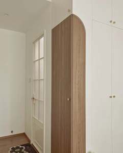 Nouveau design moderne, meuble de chambre à coucher personnalisé, armoire à portes en bois - Product Image 3