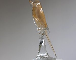 Figura de Pájaro de Vidrio Borosilicato Soplado a Mano, Escultura Decorativa con Temática Animal, Color Personalizado, Pieza de Arte Hecha a Mano, Pequeño Objeteto de Vidrio - Product Image 4