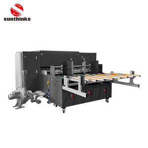 Imprimante numérique industrielle Sunthinks SC600 entièrement automatique à passage unique, solution d'impression numérique pour ligne d'emballage en carton ondulé - Product Image 4
