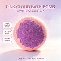 Bombe de bain aux huiles essentielles, boule de bain moussante, jouet dinosaure pour enfants, boule de sel de bain effervescente