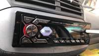 Pemutar MP3 mobil DIN tunggal Bluetooth, pemutar Multimedia Audio mobil AM FM RDS Radio mobil 1DIN Stereo Unit kepala otomatis USB SD