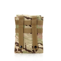 Pochette tactique MOLLE pour chargeur 5,56, double porte-chargeur pour paintball/chasse, porte-cartouche d'armure