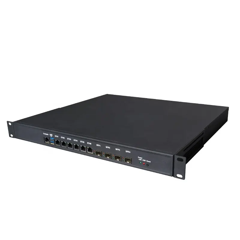 Zunsia Firewall router pc 6*2.5G Lan Network 4*10G SFP ports rackmount Mini Computer Firewall router for Network Security