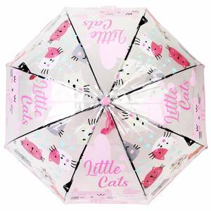 2026 New Manufacturer 19 Inch Animals Cartoon Children Transparent Rain <b>Umbrella</b> for Kids - Product Image 2