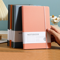 Journal A6 à couverture rigide avec logo personnalisé Journal Livre en cuir imprimé Mini agenda mensuel hebdomadaire Agenda Cahier Journal de gratitude