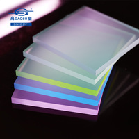 Lámina Acrílica Fundida Mate Esmerilada de Doble Cara de 3 mm, Panel de Resina Translúcida de Color Cálido, Láminas de Plexiglás Fundido de Primera Calidad