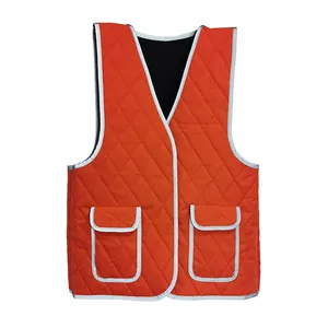 Custom Logo Outdoors Workers Building Sport Summer Quilted Evaporative Water Hydrologic Cooling Vest Jacket for Hot Weather