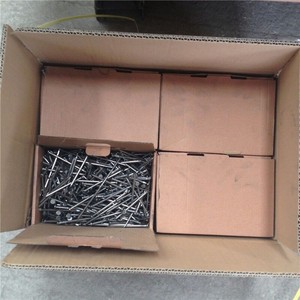 <span class=keywords><strong>Clous</strong></span> en fil de fer courants, 1 kg par boîte, 25 kg par carton, <span class=keywords><strong>clous</strong></span> en fer galvanisé pour béton et bois - Product Image 4