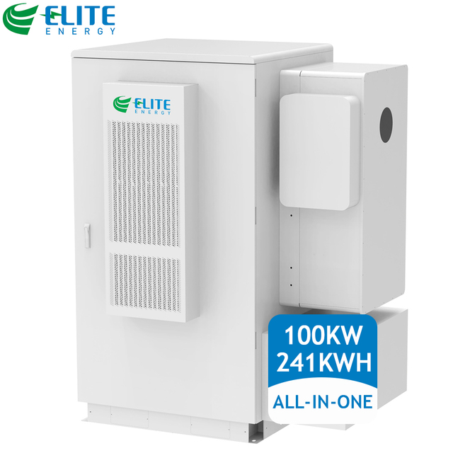 ELITE 51.2V 314AH Module 241KWH High Voltage with 100KW Hybrid Inverter All in One Energy Storage System Cabinet Lithium Battery