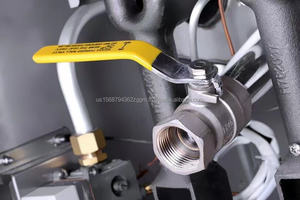 Friteuse commerciale à gaz en acier inoxydable 1 réservoir 2 paniers Friteuse à gaz Machine à vendre - Product Image 4