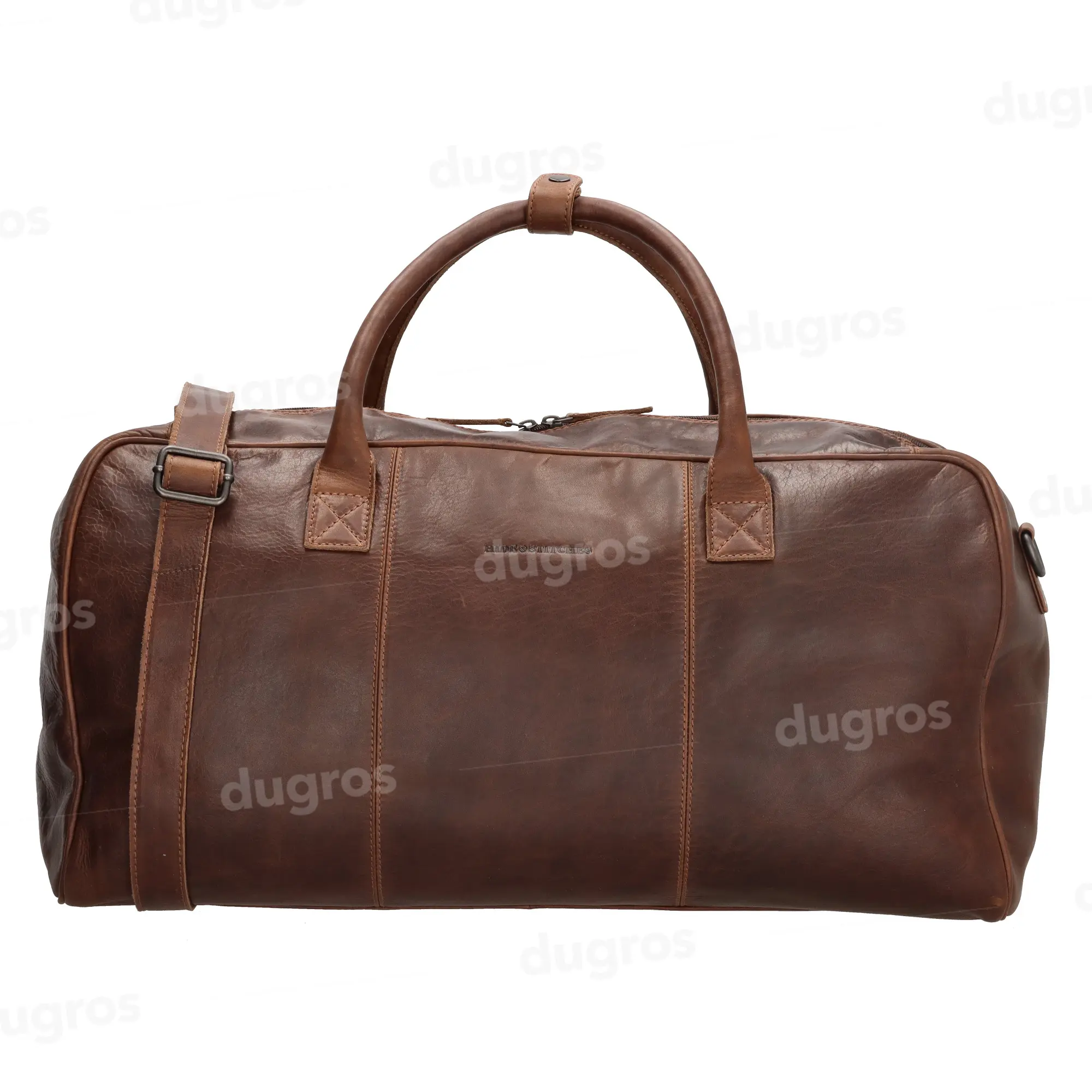 High Quality genuine leather large capacity weekend/luggage Duffle bag for men