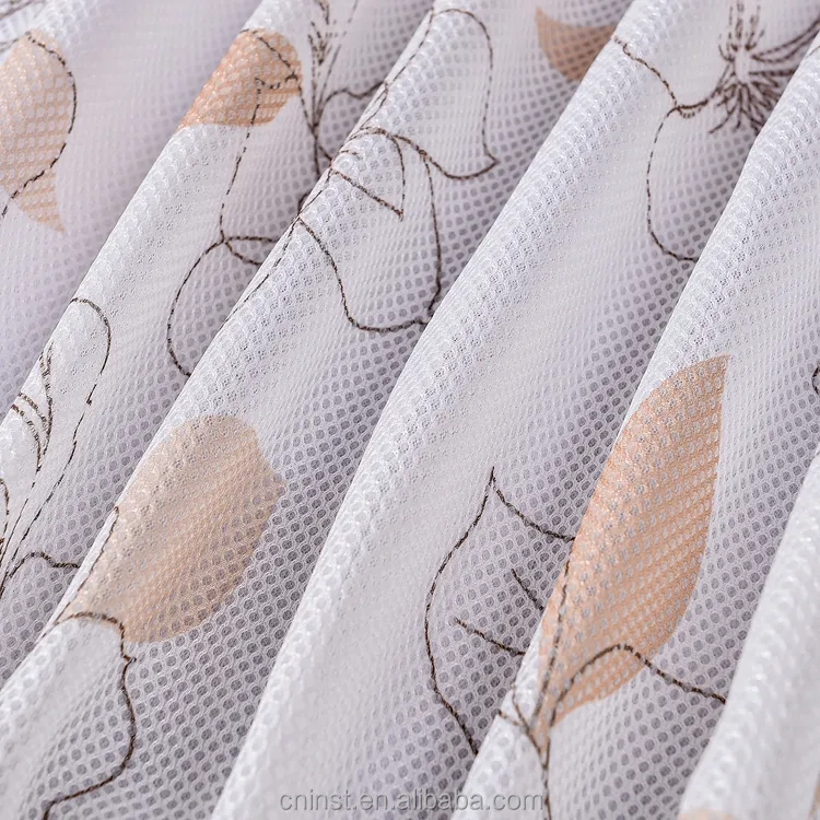 Épaisseur personnalisée lavable respirant 3D polyester entretoise Air Mesh tissu pour matelas