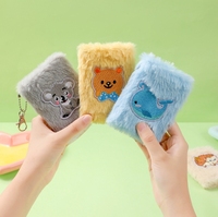 Carnet de notes mini en forme de jouet en peluche pour enfants, thème dessin animé, pour la rentrée scolaire, carnet de charme pour étudiantes, carnet de notes adhésives de poche pour filles